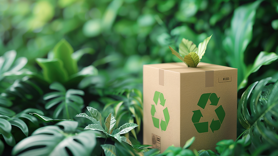 Sustainable Recycling Box Image